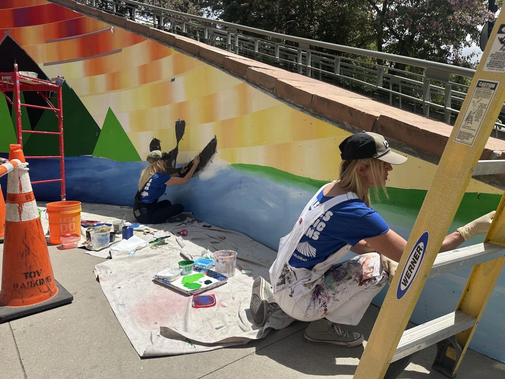 New mural showcases spirit of the GoPro Mountain Games